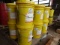 (8) SEALED 5 GAL. PAILS SHELL DONAX TC-30 POWERSHIFT TRANS. FLUID