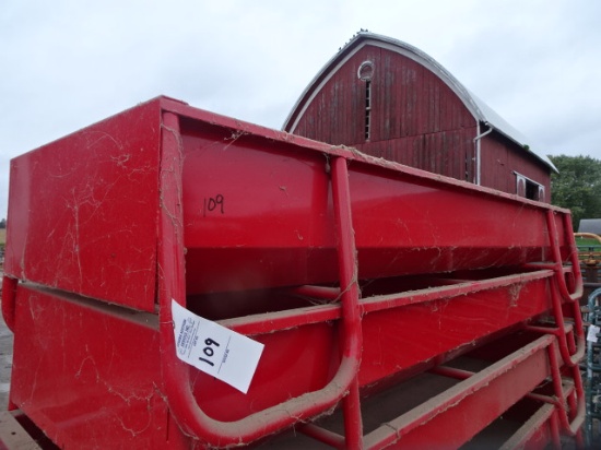 NEW 36"WX10' APPLEGATE H.D METAL LIVESTOCK FEEDER