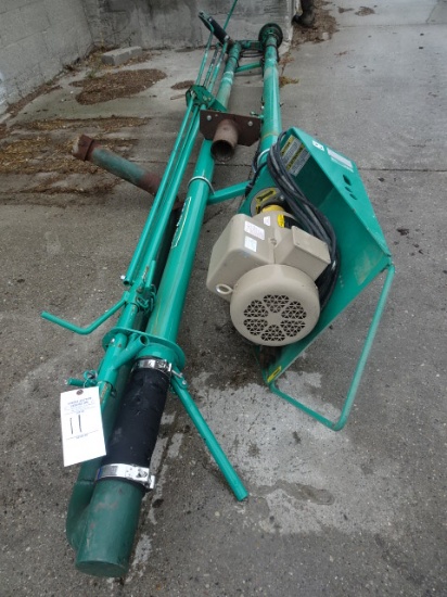 HOULE VERTICAL 4”X10’ MANURE LIFT PUMP, 3HP. 1PH. 230V. MOTOR