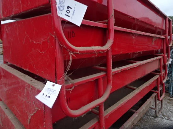NEW 36"WX10' APPLEGATE H.D METAL LIVESTOCK FEEDER