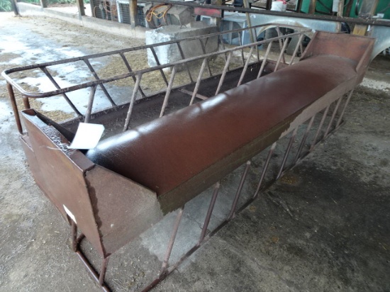 (2) 24"X10' METAL CALVE FEEDER