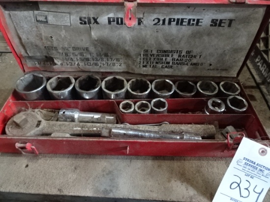 MIT 3/4" 6PT. SOCKET SET