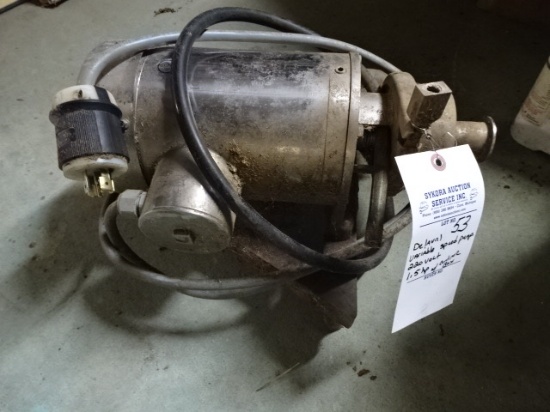 DELAVAL VARIABLE SPEED MILK PUMP