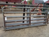 (4) 10' METAL PIPE GATES