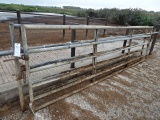 (2) GALV. GATES 14' & 15'