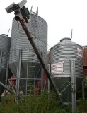 FARMER BOY AG SYSTEM 3 TON GALV. FREESTANDING BIN W/ 115V. UNLOAD AUGER