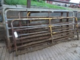 (5) ASSORTED GATES, 8'-10'