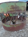 METAL ROUND BALE CONE HAY FEEDER