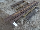 (4) PCS. GRADER BLADE CUTTING EDGES