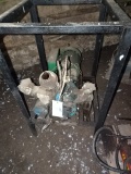 BOUMATIC VACUUM PUMP W/ ELECTRIC MOTOR, AS-IS