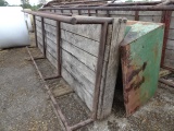 (2) METAL LIVESTOCK FEEDERS, WELDY 48