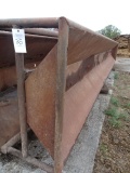 32' METAL LIVESTOCK BUNK FEEDER