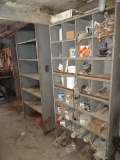 (2) METAL SHELVE UNITS W/ HARDWARE