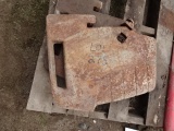 (2) MASSEY FERGUSON TRACTOR SUITCASE WEIGHTS