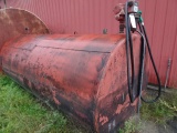 2,000 GALLON DSL. TANK W/ FIL-RITE 115V. PUMP