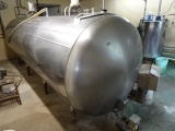 ZERO 1500 GALLON STAINLESS BULK TANK