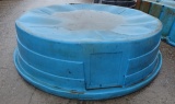 BEHLEN 8' DIA. POLY ROUND STOCK TANK