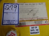 SEALED DRUM 55 GAL. SHELL SPIRAX H.D 80W-90 GEAR LUBE