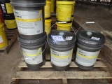 (4) SEALED 5 GAL. PAILS SHELL S6 SPIRAX GME 50 MANUAL TRANS. FLUID