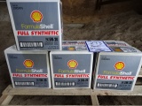 (4) NEW CASES SHELL FULL SYNTHETIC 5W-20 MOTOR OIL, QTY OF 24 QTS. TOTAL