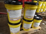 (5) SEALED 5 GAL. PAILS SHELL DONAX TC-50 POWERSHIFT TRANS. FLUID