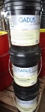 (3) SEALED 5 GAL. PAILS SHELL GADUS S2 V220-0 EXTREME PRESSURE GREASE