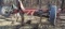BRILLION 5 LEG 3 PT. V-RIPPER W/ GUAGE WHEELS, FRAME WELDED