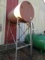 300G UPRIGHT STEEL FUEL TANK ON STAND, GRAVITY FLOW