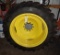 PR. OF GOODYEAR MTD. 15.5X38 ON TITAN RIMS, V.G COND.