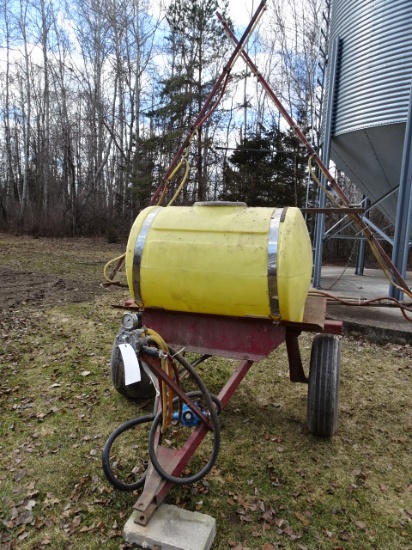 110G. TRAILER FIELD SPRAYER