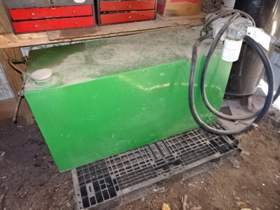 100G STEEL PICKUP FUEL TANK W/ 12V GPI FUEL PUMP
