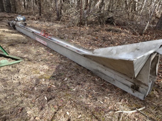 HARVEST HANDLER 5”X20’ ALUM. GRAIN CONVEYOR, ELEC. MOTOR