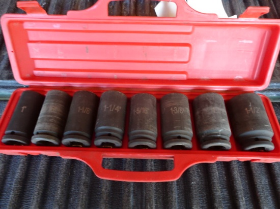 ADVANCE TOOL ¾” IMPACT SOCKETS, FROM 1” TO 1.5”