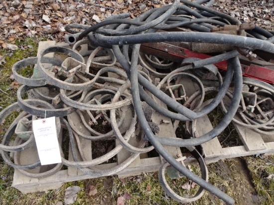 S-TINE CULTIVATOR LEGS W/ RUBBER HOSE