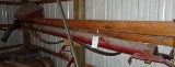 12’ RED HYD. FERTILIZER AUGER, HAS WELDED PATCHES
