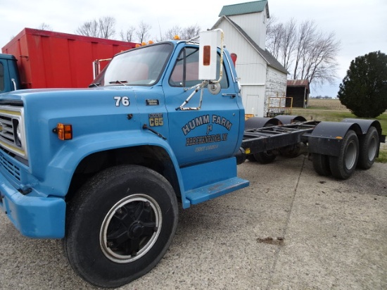 *1976 CHEVY C-65 LIVE TDM CAB/CHASSIS