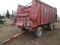 MEYER 4218 FRONT/REAR UNLOAD FORAGE BOX ON T/A 15 TON GEAR W/OUT ROOF