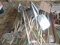 LG. LOT OF YARD & GARDEN HAND TOOLS