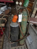 TORCH SET W/ TANK, CART & REGULATORS