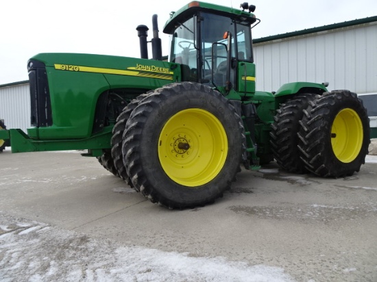 2002 JD 9120 4X4 ARTICULATE TRACTOR