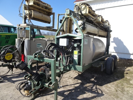 CURTEC 3000 AIR CURTAIN SPRAYER, ONLY USED 3-1/2 SEASONS