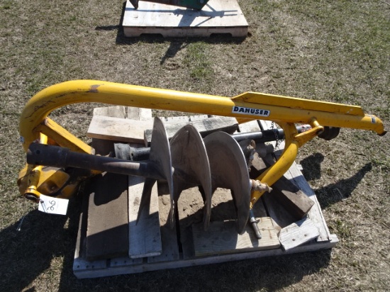 DANEUSER 3-POINT 18” AUGER/POST HOLE DIGGER