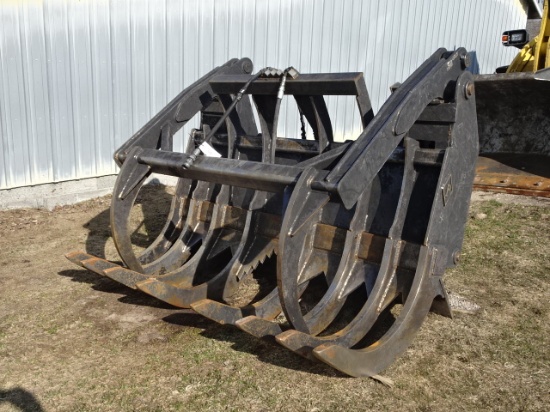 PEMBERTON 88” HYD. ROOT GRAPPLE (CITRUS RAKE)