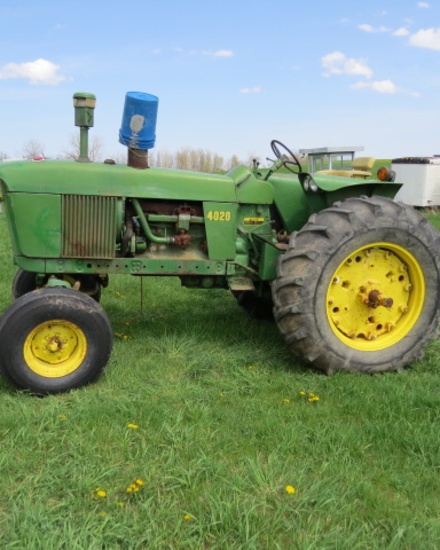 1967 JD 4020 GAS TRACTOR