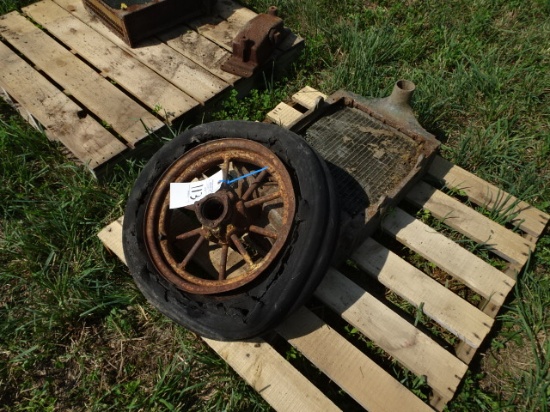 Wheel + JD Radiator