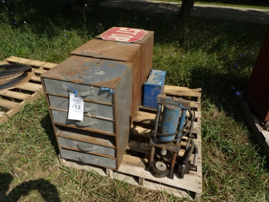 Shop Handy Boxes + Hose Press