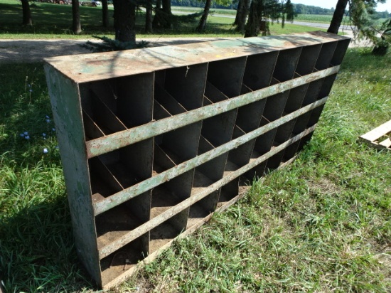 Metal Bolt Bin, 8'x4'