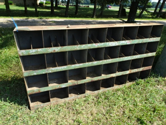 Metal Bolt Bin, 8'x4'