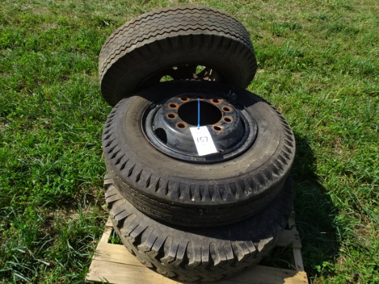 MTD Truck Rims + Tires, 20"