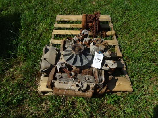 6-Cyl Air Cooled Engine + Chain Fall